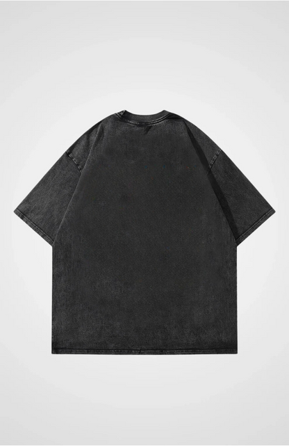 OVERSIZE SHIRT WASHED BLACK