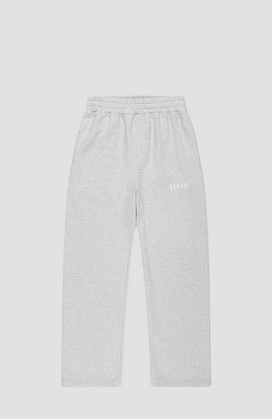 OPEN LEG JOGGER GRAU