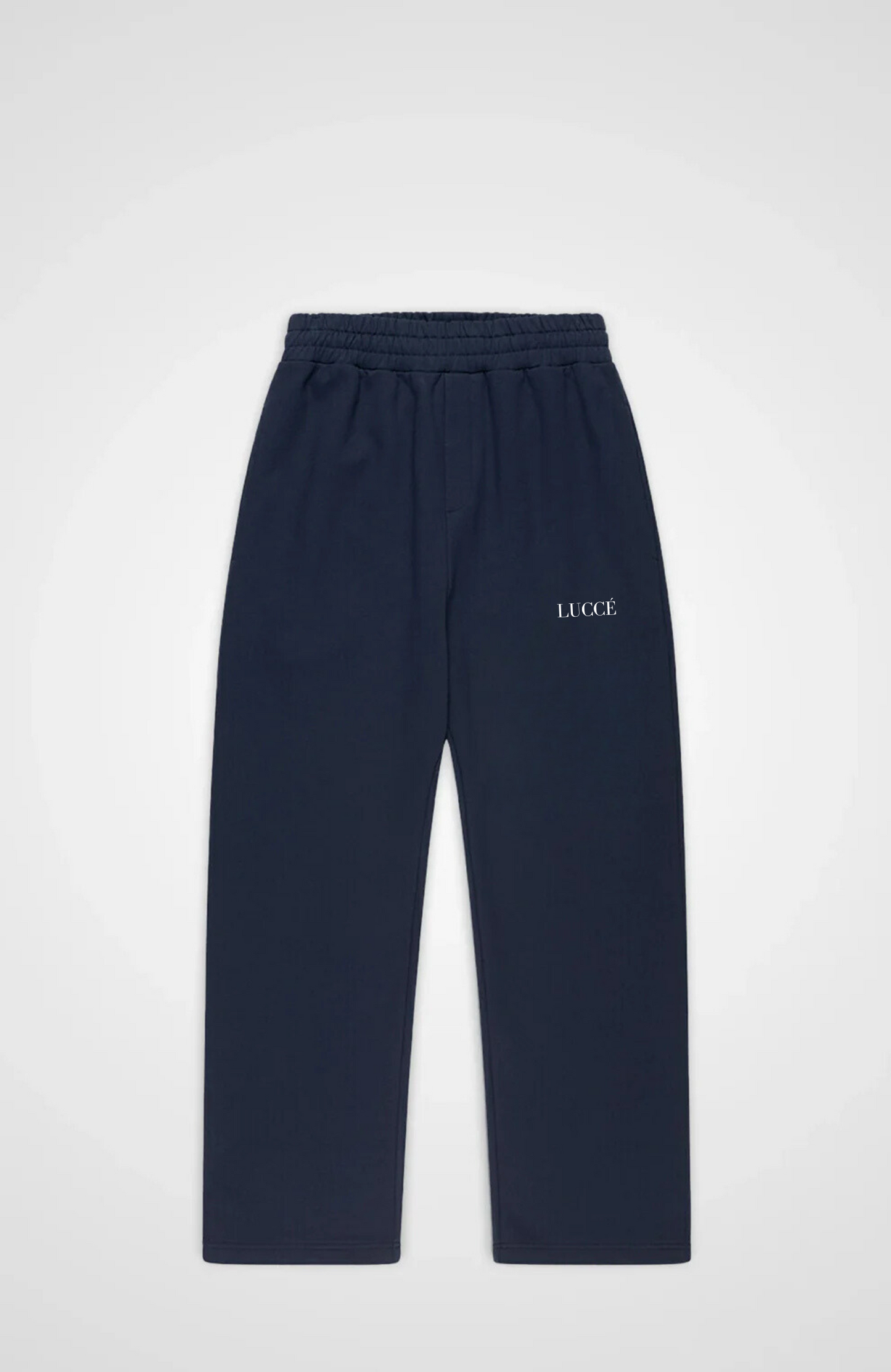 OPEN LEG JOGGER DUNKELBLAU