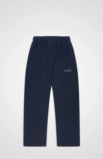 OPEN LEG JOGGER DUNKELBLAU