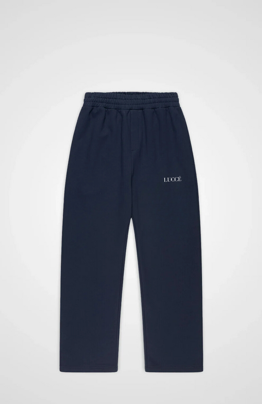 OPEN LEG JOGGER DUNKELBLAU